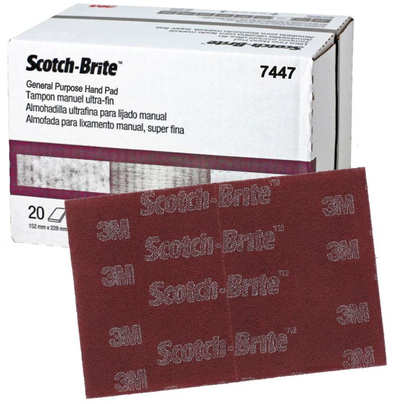07447 Red Scotch-Brite Pads