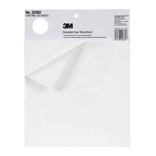 3M Disposable Paper Mixing Board