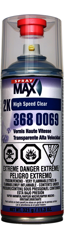 SprayMax 2K Urethane Glamour Clear Coat 3680061 – Express Paint