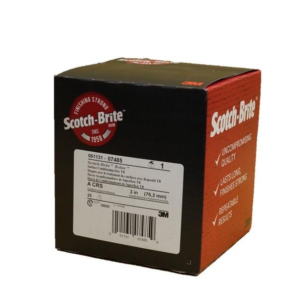 07485 3'' Scotch-Brite Discs Coarse