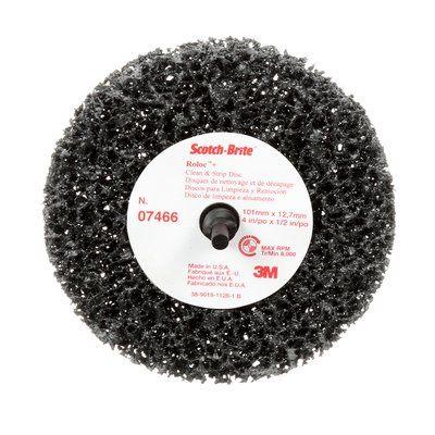 07466 Clean & Strip Discs Black