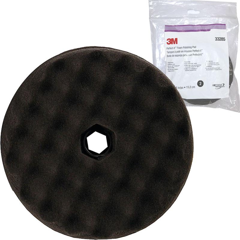 33285 #2 Foam Pad Black 6"